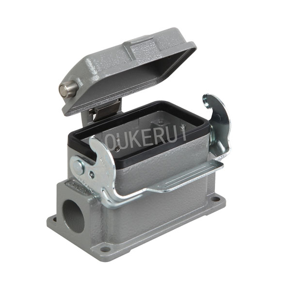 10B Surface Mounting with Metal Cover Heavy Duty Connector Housings