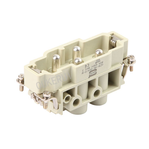 4/0 Pin 80A Heavy Duty Connector Male Insert